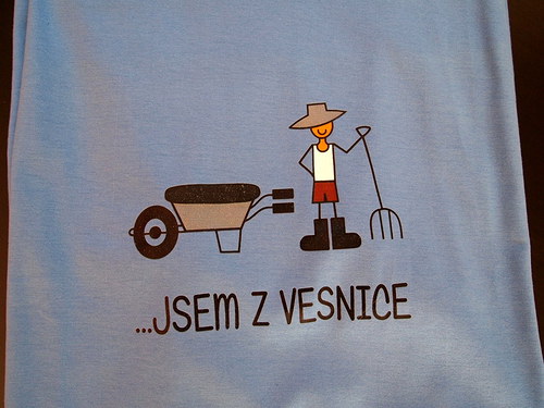 Jsem z vesnice XL potisk — foto 2