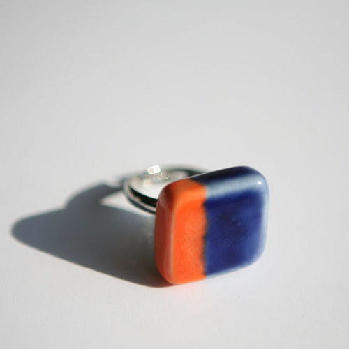 Blueor.ring... (porcelánový prsten) — foto 2