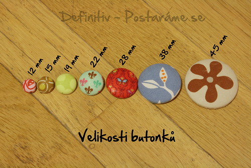 Butonek s očkem 38 mm - 60'' — foto 2