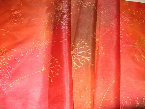 Červený šál 40x150cm — foto 3