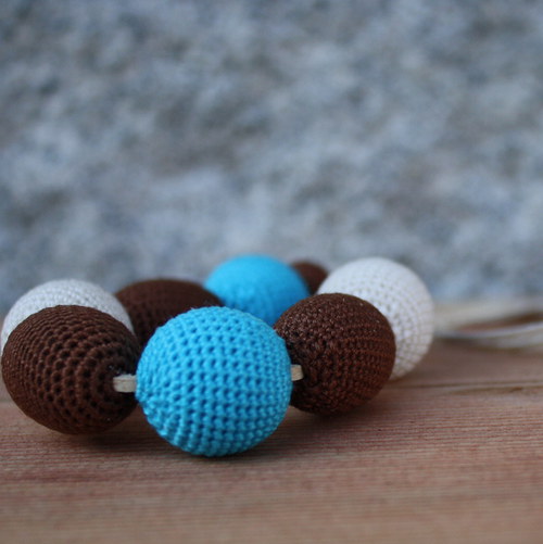 Háčkovaný náhrdelník — foto 3