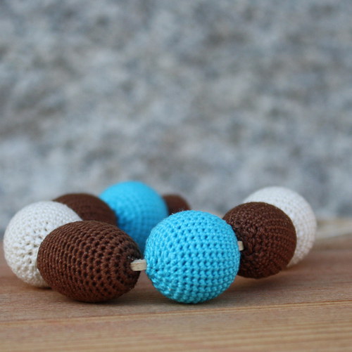 Háčkovaný náhrdelník — foto 6