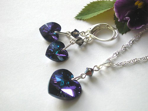 Swarovski sada Heliotrope AB.. — foto 3
