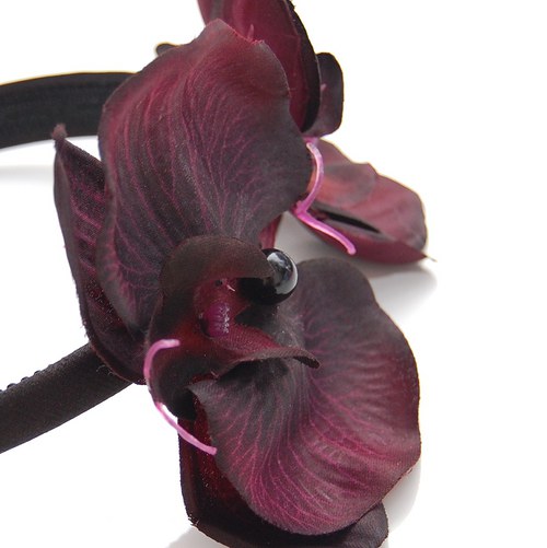 Smyslná orchidea ... čelenka SLEVA — foto 6