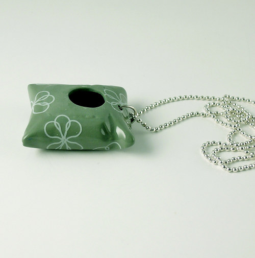 "Škapulířek porcelánový" (zelený) — foto 2