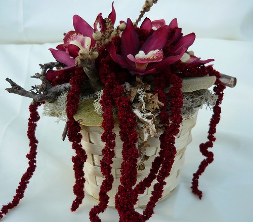 Košík plný orchidejí — foto 2