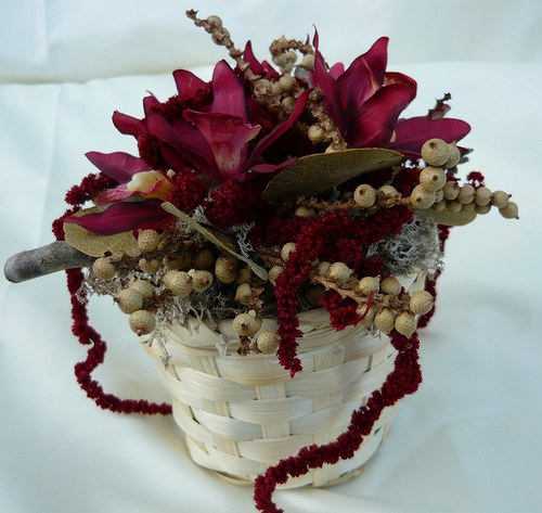 Košík plný orchidejí — foto 3