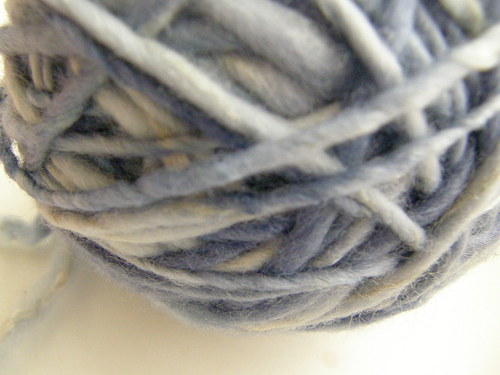 Příze - denim s hedvábím - — foto 3