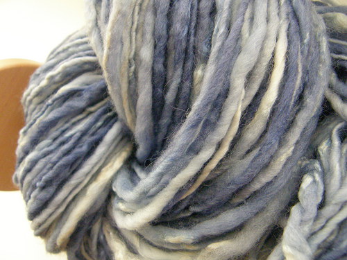 Příze - denim s hedvábím - — foto 4