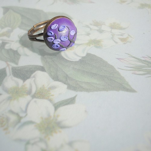 AKCE 99,- Prstýnek Flower Button - Gallia — foto 2