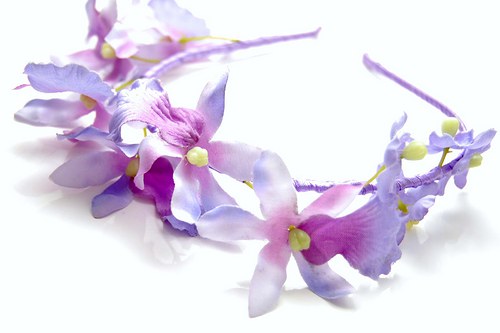 Jarní orchidea ... čelenka — foto 2