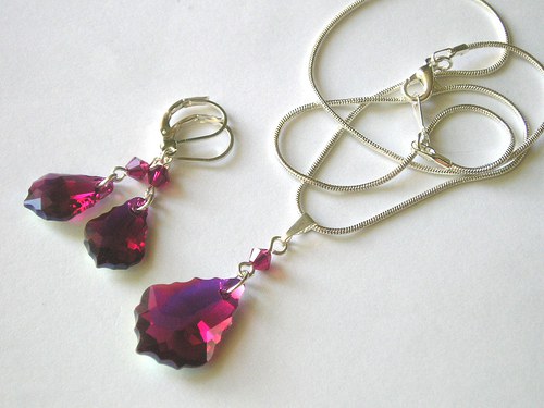 Swarovski sada Baroko Ruby AB — foto 3