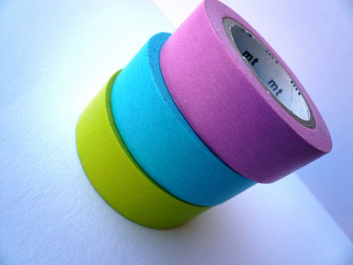 Barevný jarní set washi pásek — foto 2