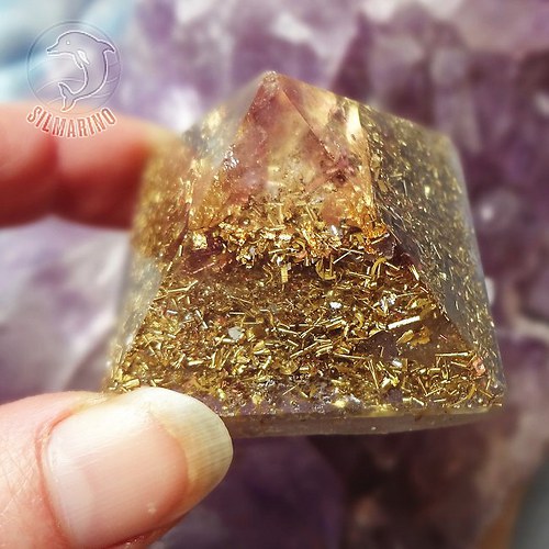 Orgonitová pyramidka "levandulový spánek" — foto 2
