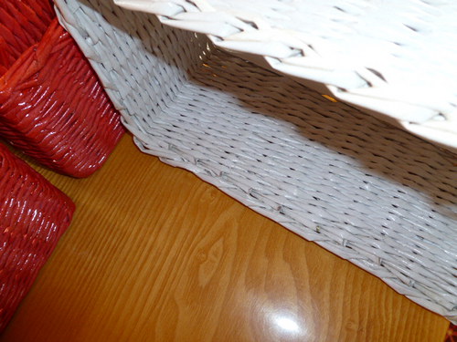 Košíky červená + bílá — foto 6