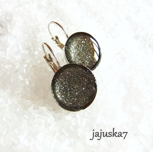Sparkle visací 15 mm *ANTRACIT* — foto 2