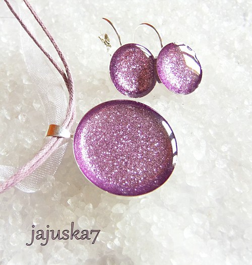 Sparkle SADA kulatá *FIALKOVÁ* — foto 2