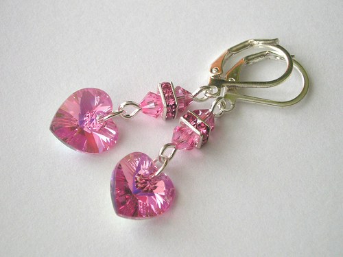 Swarovski náušnice Rose AB.. — foto 2