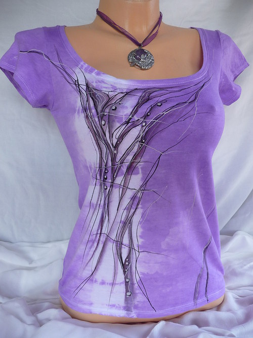 Fialkové abstraktní(M) — foto 4