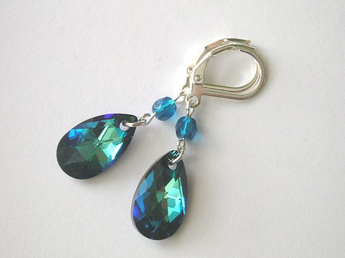 Swarovski sada kapky Bermuda Blue — foto 5