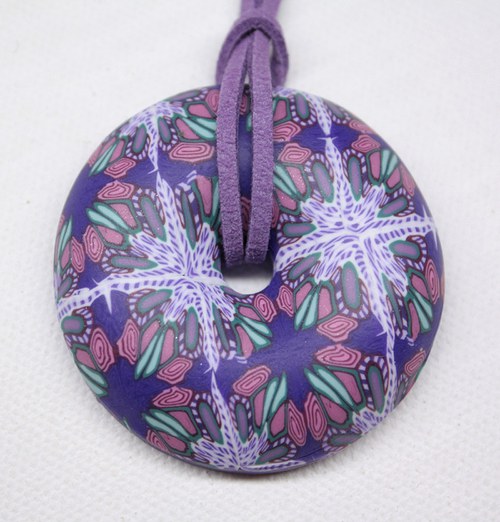 Šeříkový vzorovaný donut — foto 3