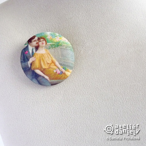 Textilní - brožka No.19 Rande — foto 2