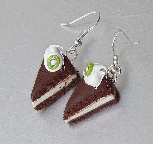 Čoko-tvaroh-kiwi dortíky — foto 2