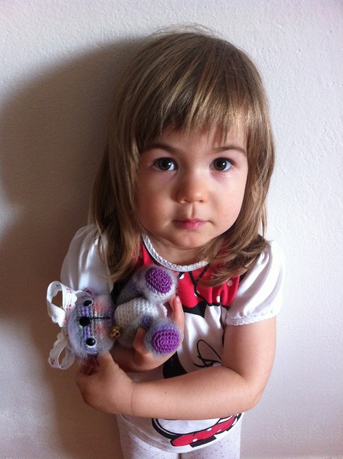 Mirinka - háčkovaná medvědí holčička — foto 2