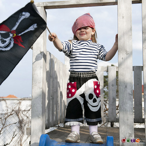 Pirátské kraťasy unisex — foto 3