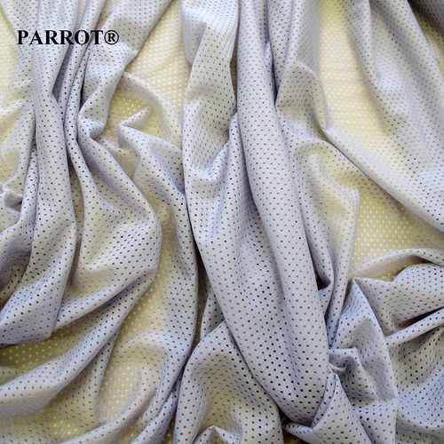 Textilní síťovina oděvní šedá - PARROT® — foto 3