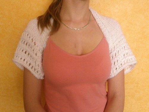 Bílé bolerko — foto 3