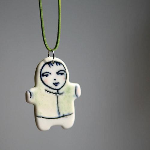 ORYN Jarník (porcelán.přívěsek) — foto 4