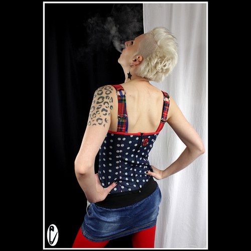 Dots and tartan (topík vel. M) — foto 3