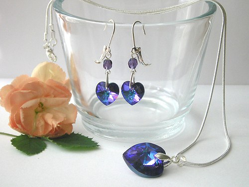 Swarovski sada Heliotrope AB ( 10 + 18 ) — foto 6