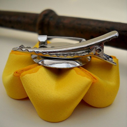 Kanzashi spona/brož Sun — foto 5