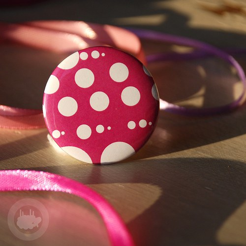 Motiv DOTdot I - placka / zrcátko / magnet — foto 2