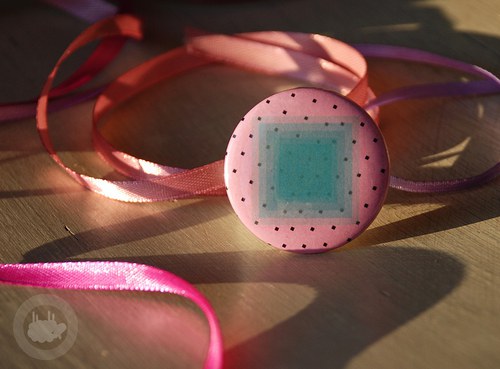 Motiv DOTdot II - placka / zrcátko / magnet — foto 2