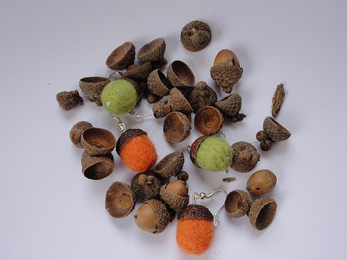 Naušnice žaludky – fresh — foto 2