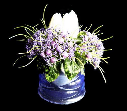 Dekorace bílé tulipány sleva — foto 2