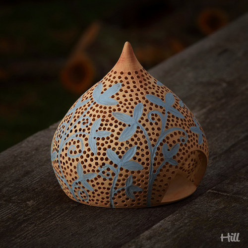 Kvítkovaná lampa — foto 4