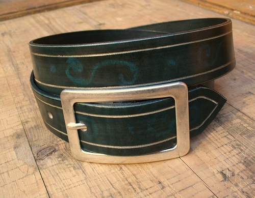 Handmade-KERTAG® kožený opasek — foto 2
