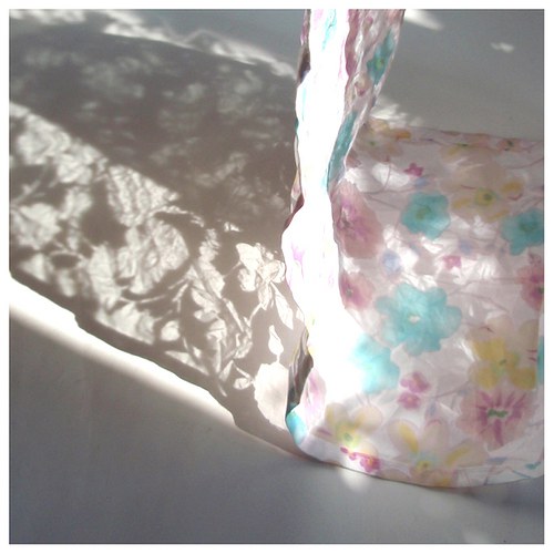 Lehounký letní nákrčník - pastel — foto 2