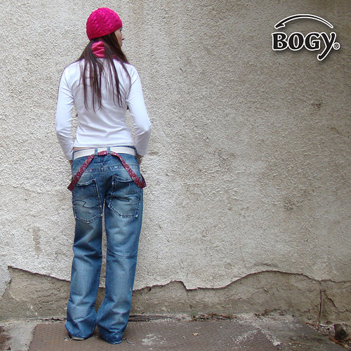 Dívčí riflové kalhoty, hiphop džíny — foto 2