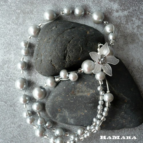 Silver rose - korálky — foto 3