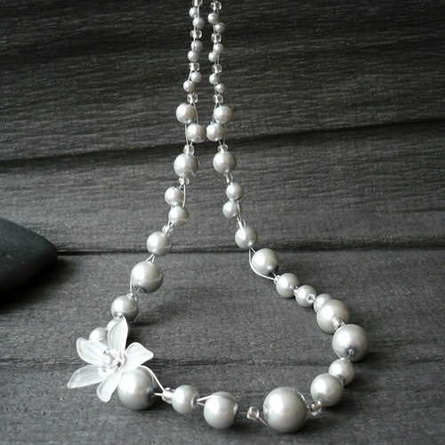 Silver rose - korálky — foto 4