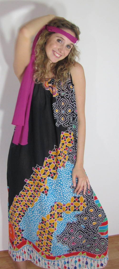 Barevné letní šaty — foto 3