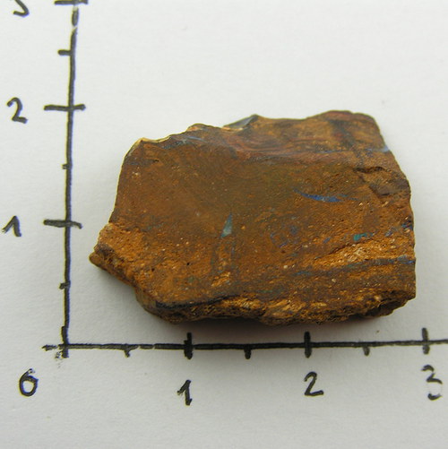 Boulder opál - surový č. 10 (25 mm) — foto 2