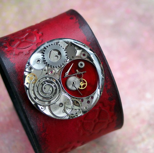 Steampunkový náramek — foto 2