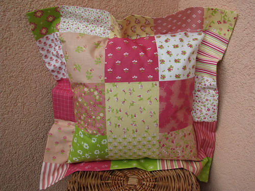 Retro patchwork lemované — foto 2