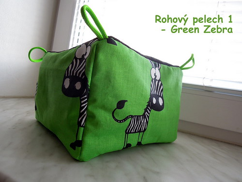 Rohový pelech 1 - Green Zebra — foto 2